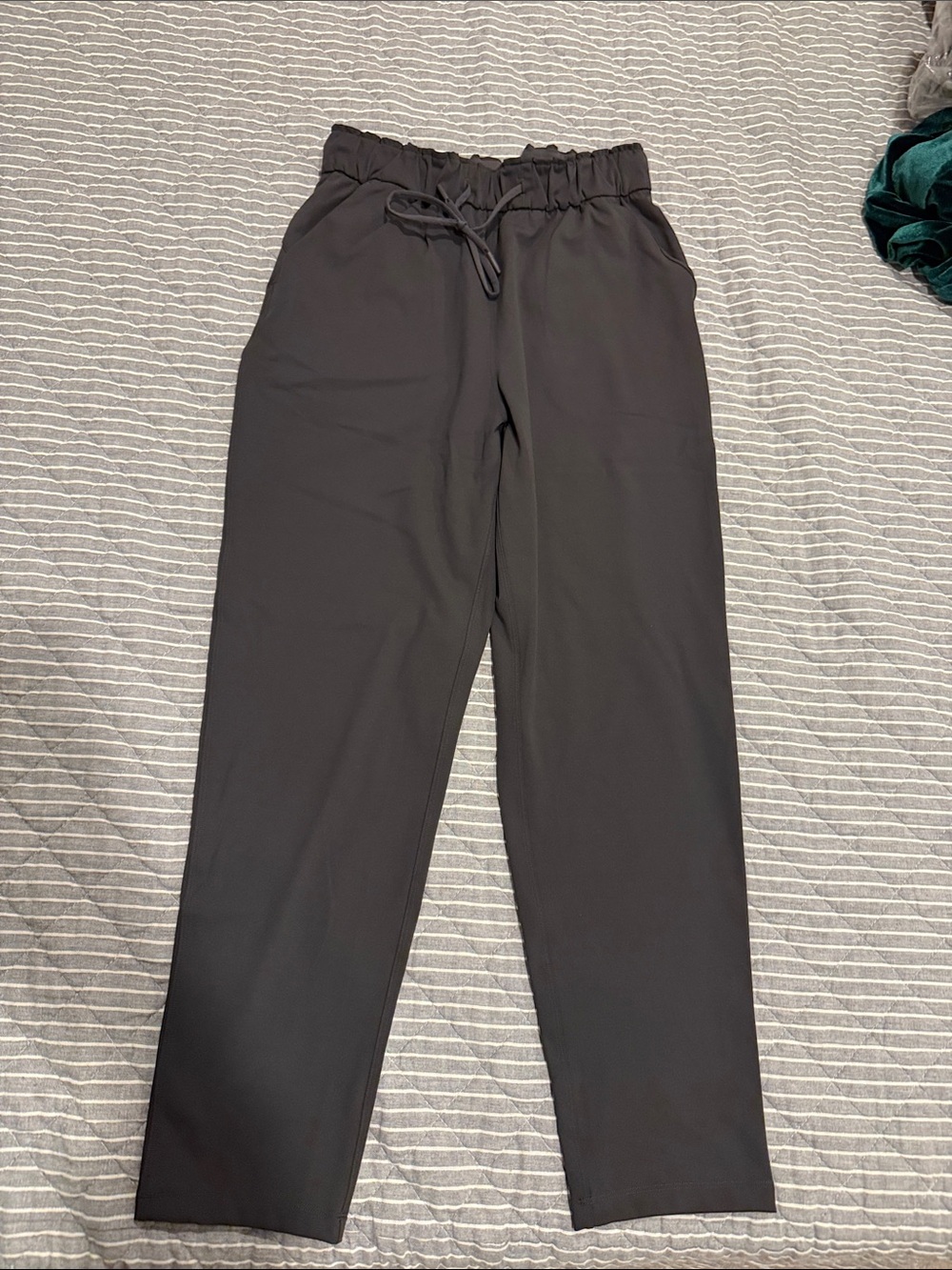 lululemon athletica espresso Straight-Leg Drawstring Pants
